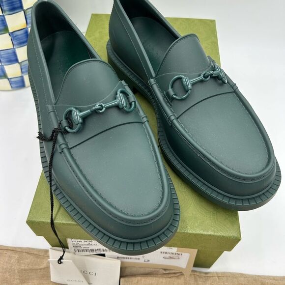 Men’s Gucci horse bit loafers size 9, made in Italy - Picture 2 of 8